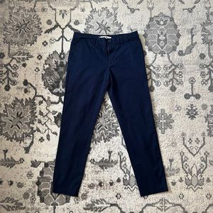 Lacoste Navy Chino Dockers Slim Fit Pants